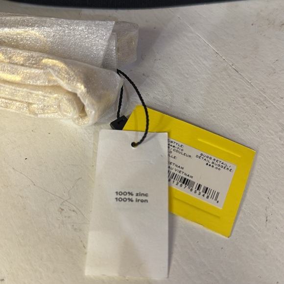 $395 MARC JACOBS Black Flash Leather Crossbody Bag w extra Gold Chain Strap - Picture 15 of 15